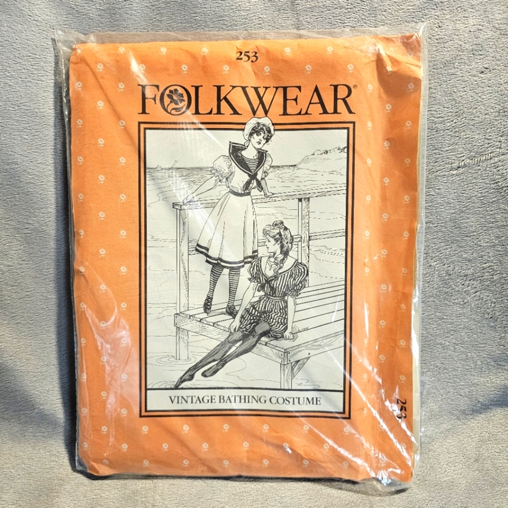 Folkwear Vintage Bathing Costume